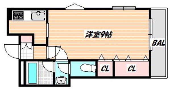 浦安駅 徒歩2分 5階の物件間取画像